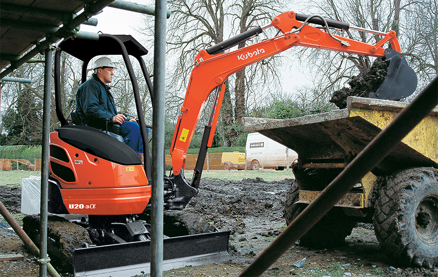 Najlepsze modele Kubota do intensywnych robót ziemnych